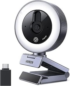 Instalación de una webcam con luz incorporada: Paso a paso