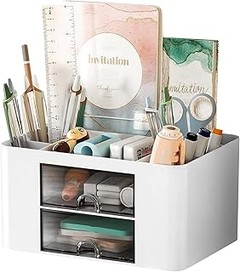 Diferencias entre materiales en organizadores de escritorio premium