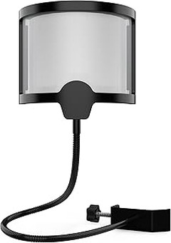 Cómo Grabar Audio de Calidad con un Micrófono y Filtro Antipop