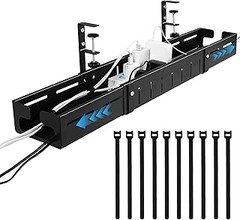 Descubre las mejores ofertas en organizadores de cables para escritorios elevables