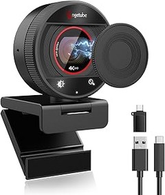 ¿Cuál es el precio promedio de una webcam con enfoque automático?