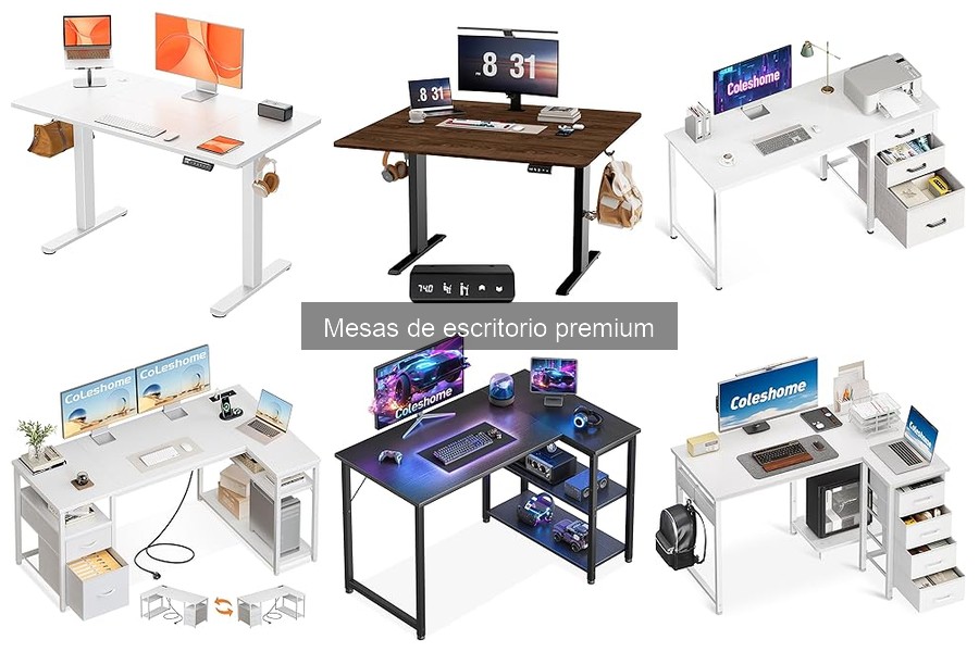 Accesorios Esenciales para Mesas de Escritorio Premium