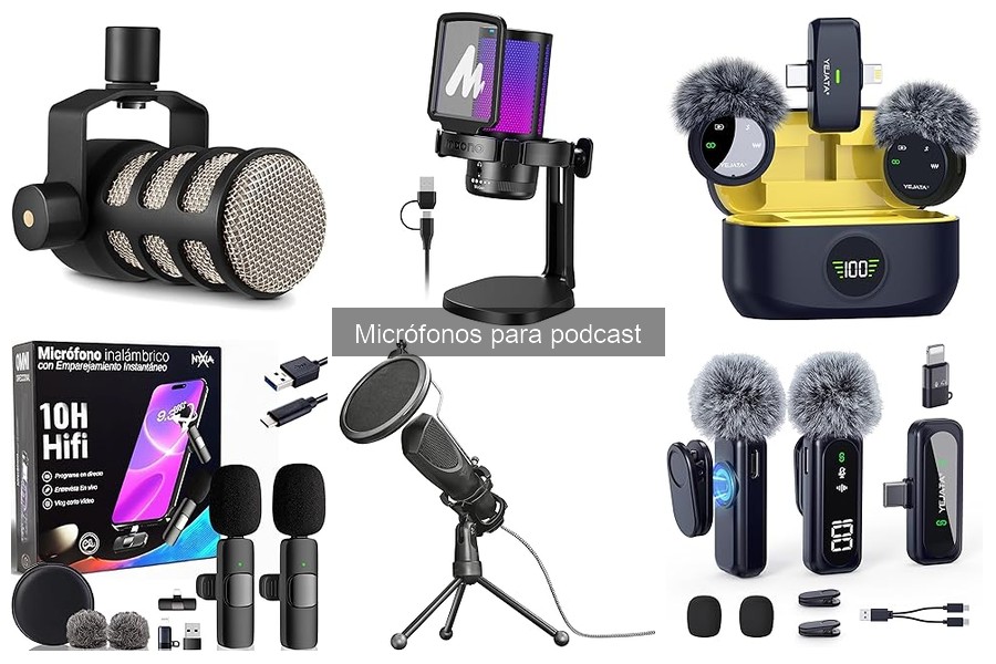 Accesorios imprescindibles para micrófonos de podcast