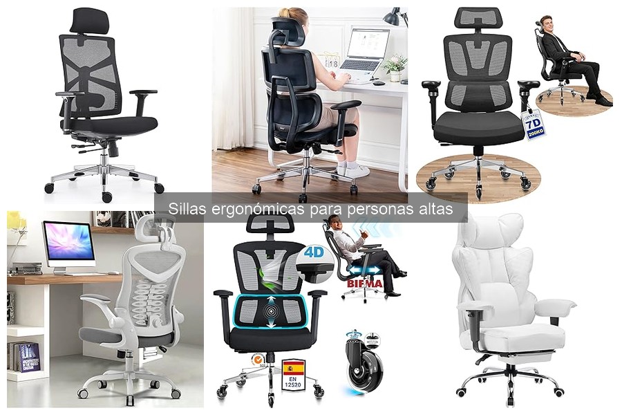 Ajusta Tu Silla Ergonómica: Guía para Personas Altas