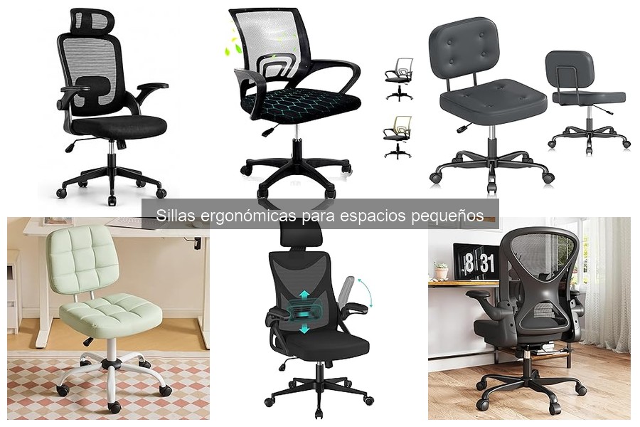 Ajusta y Mantén tu Silla Ergonómica en Espacios Reducidos
