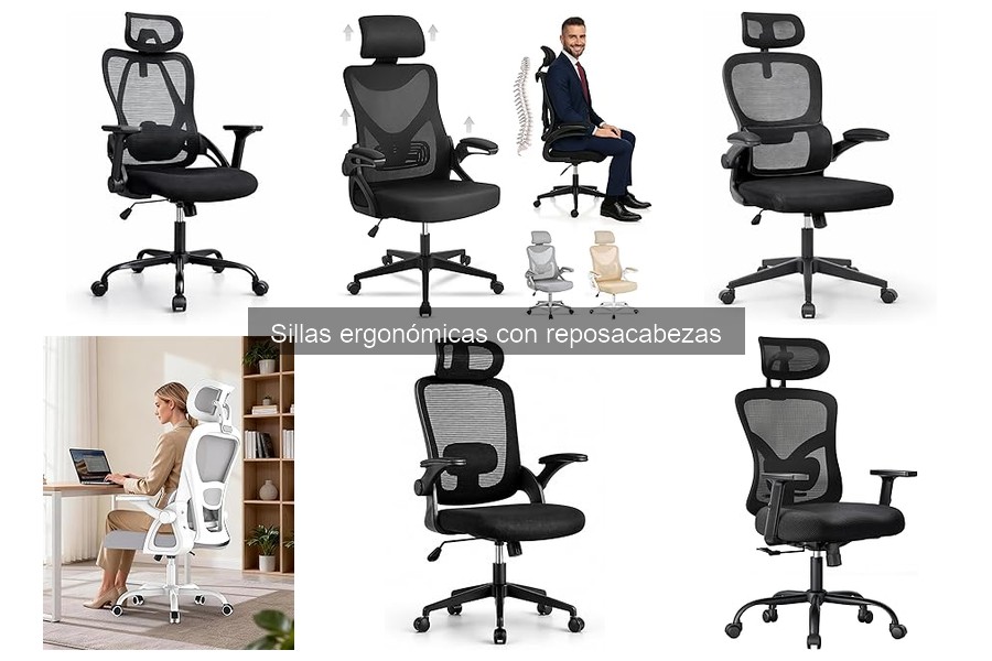 Ajustes Perfectos para Sillas Ergonómicas con Reposacabezas