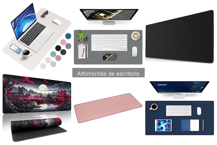 Alfombrillas de escritorio con soporte ergonómico para tu salud