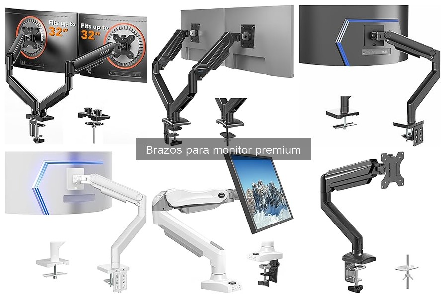 Alternativas a brazos para monitor premium: guía completa