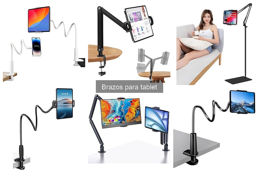 Alternativas a brazos para tablet: ¡Descubre opciones efectivas!