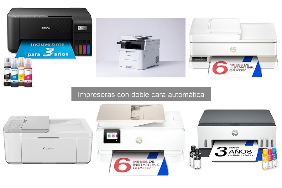 Alternativas a impresoras con doble cara automática