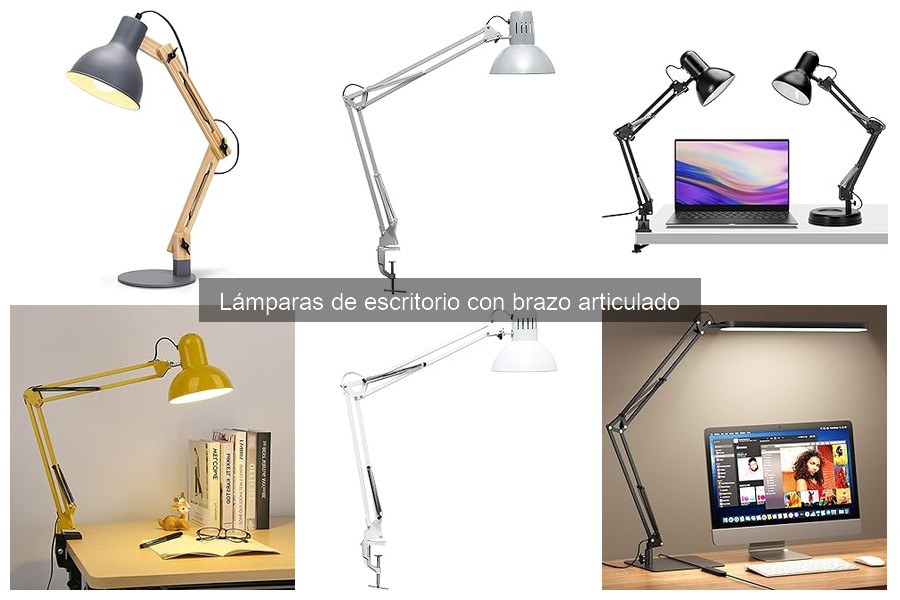 Alternativas a Lámparas de Escritorio con Brazo Articulado