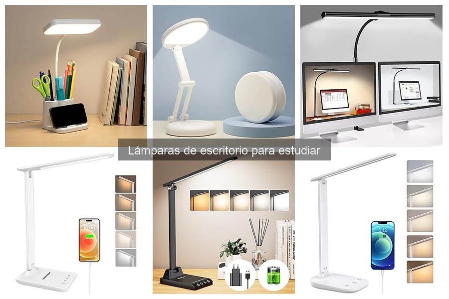 Alternativas a lámparas de escritorio para estudiar