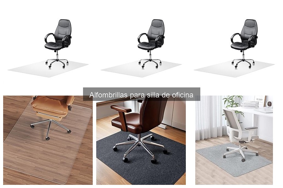 Alternativas a las alfombrillas para silla de oficina