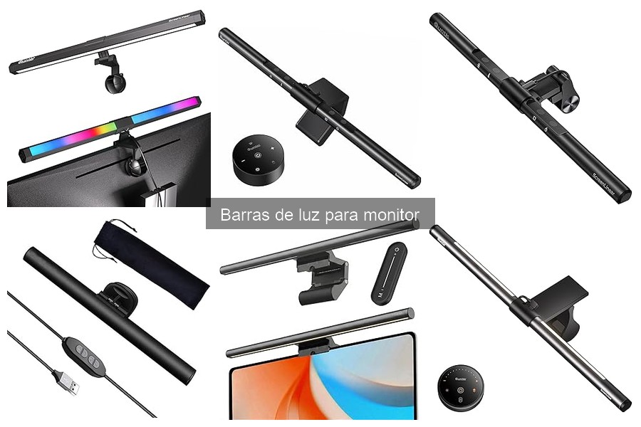 ** Alternativas a las barras de luz para monitor: Mejores opciones