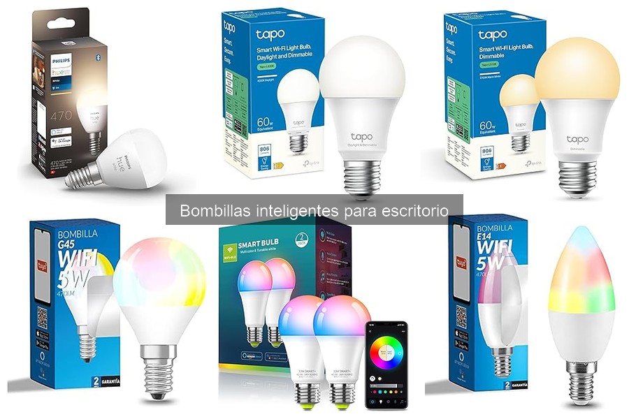 Alternativas a las bombillas inteligentes para escritorio