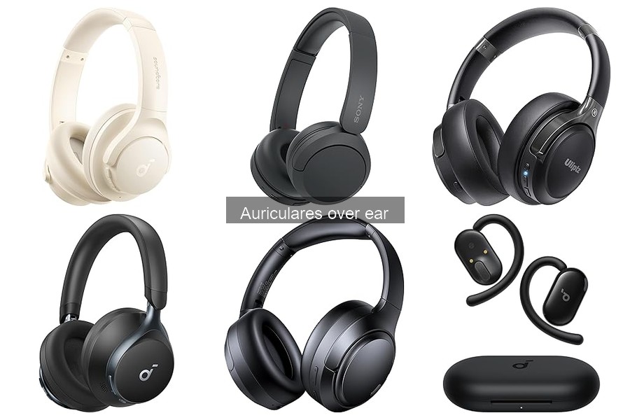 Alternativas a los auriculares over ear: opciones y comparativa