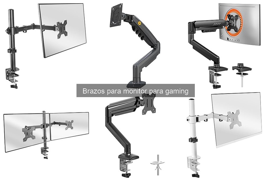 Alternativas a los brazos para monitor gaming en tu setup