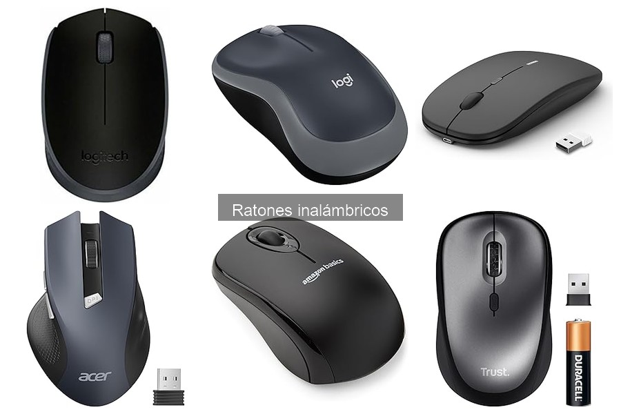 Alternativas a los ratones inalámbricos para oficina: opciones efectivas