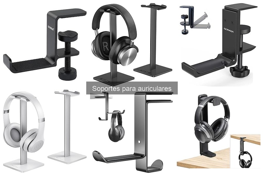 Alternativas a los Soportes para Auriculares: Mejores Opciones