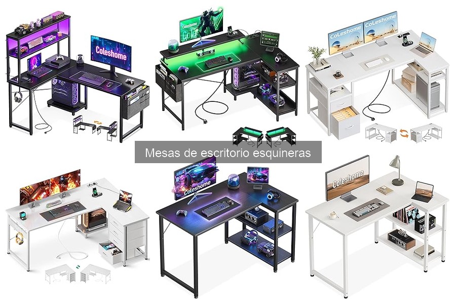 Alternativas a Mesas de Escritorio Esquineras para tu Oficina