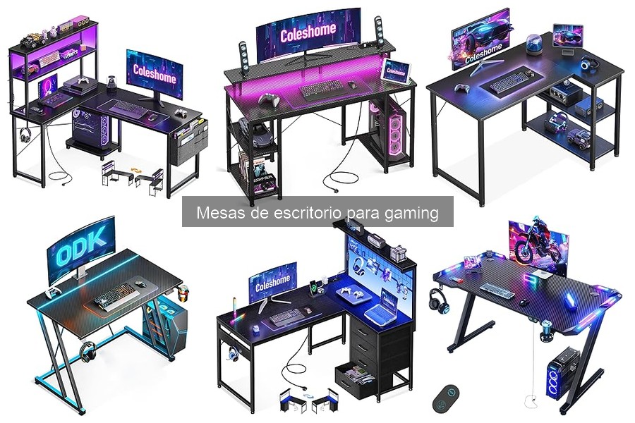 Alternativas a mesas de escritorio para gaming