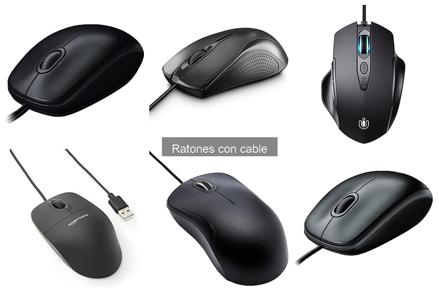 Alternativas a ratones con cable: ¿cuál elegir?