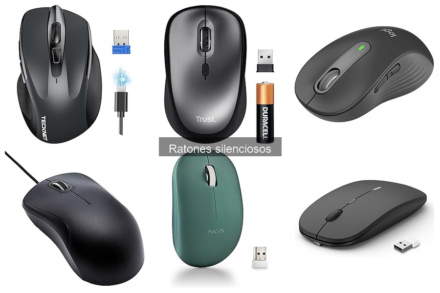 Alternativas a Ratones Silenciosos: Mejoras para tu Oficina