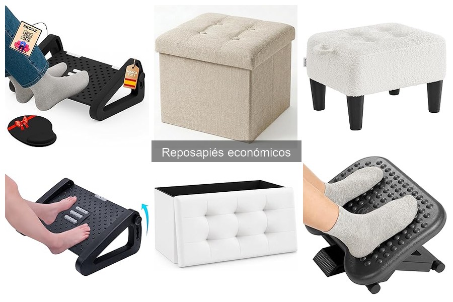 Alternativas a Reposapiés Económicos para Mejorar tu Ergonomía