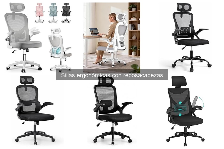 Alternativas a Sillas Ergonómicas con Reposacabezas