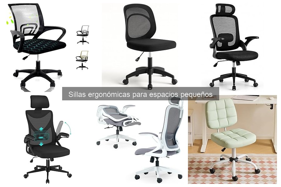 Alternativas a sillas ergonómicas para oficinas pequeñas