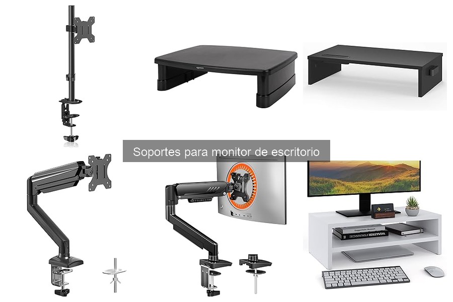 Alternativas a Soportes para Monitor de Escritorio