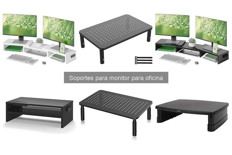 Alternativas a Soportes para Monitor en Oficina en Casa