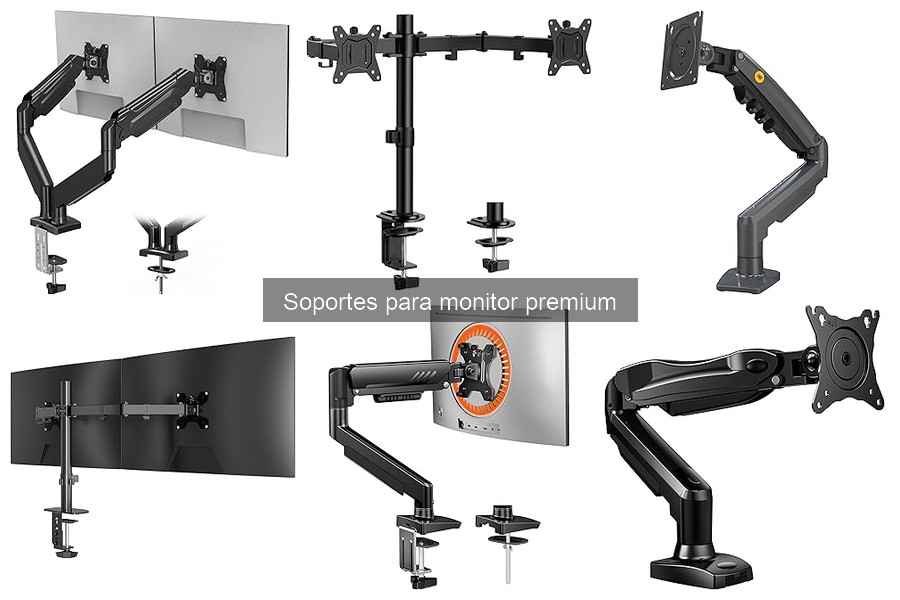 Alternativas a Soportes para Monitor Premium: Mejores Opciones