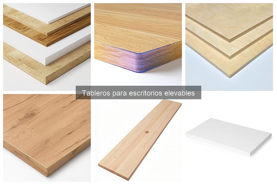Alternativas a Tableros para Escritorios Elevables