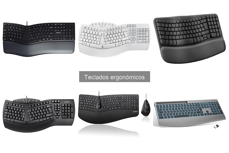 Alternativas a teclados ergonómicos: soluciones efectivas