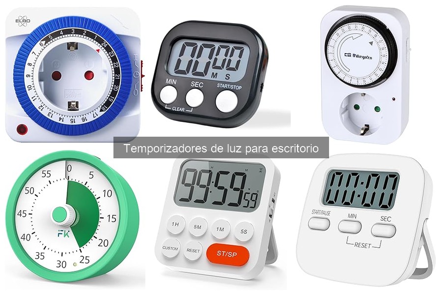 Alternativas a temporizadores de luz para escritorio