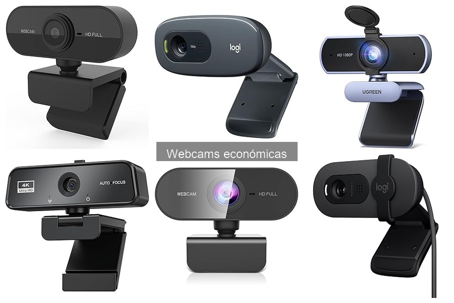 Alternativas a webcams económicas para videoconferencias