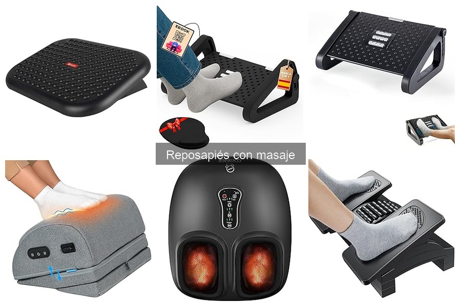 Alternativas al Reposapiés con Masaje para Tu Oficina