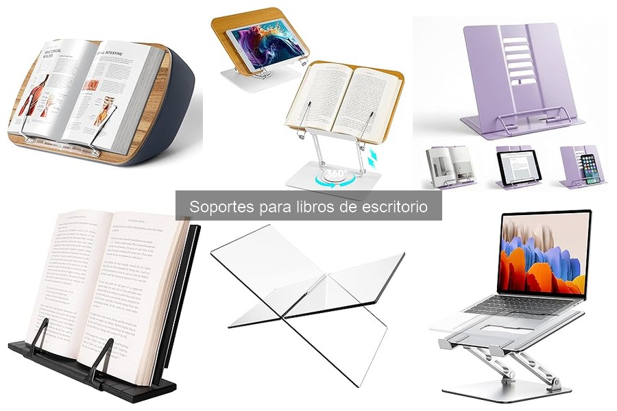 Alternativas Creativas al Soporte para Libros de Escritorio