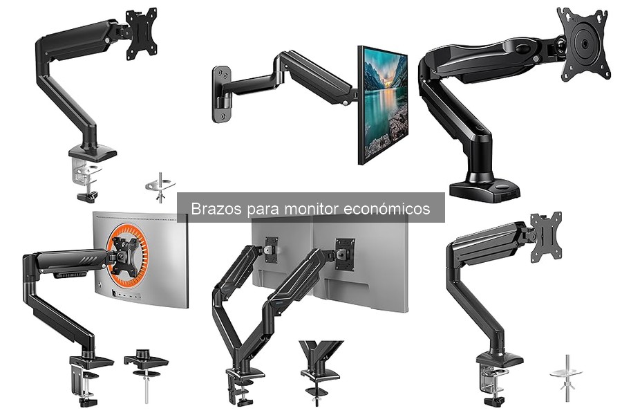 Alternativas Económicas a Brazos para Monitor: Soportes Eficaces