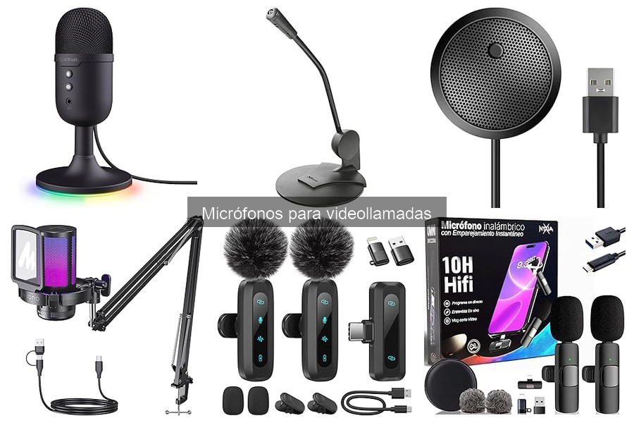 Alternativas económicas a micrófonos de marca para videollamadas