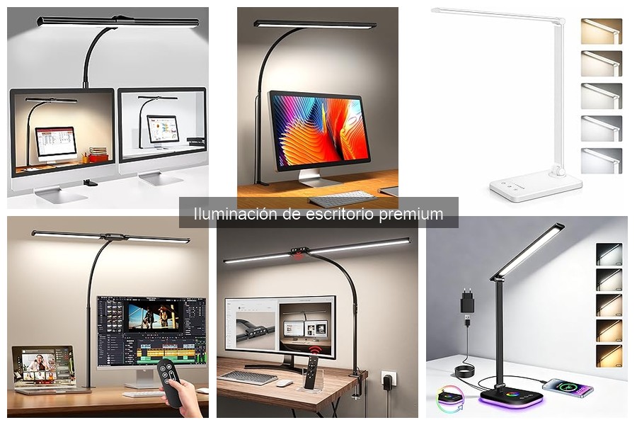 Alternativas innovadoras a lámparas de escritorio tradicionales