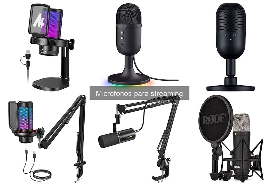 Alternativas innovadoras a micrófonos para streaming