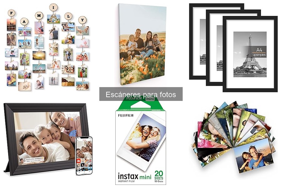 Alternativas para digitalizar fotos sin escáner