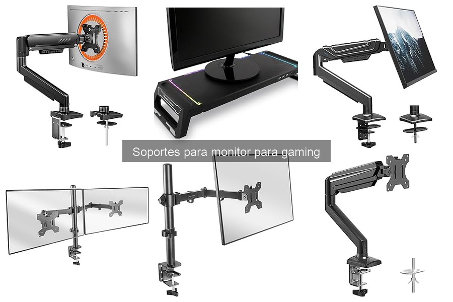 Análisis de precios de soportes para monitor gaming