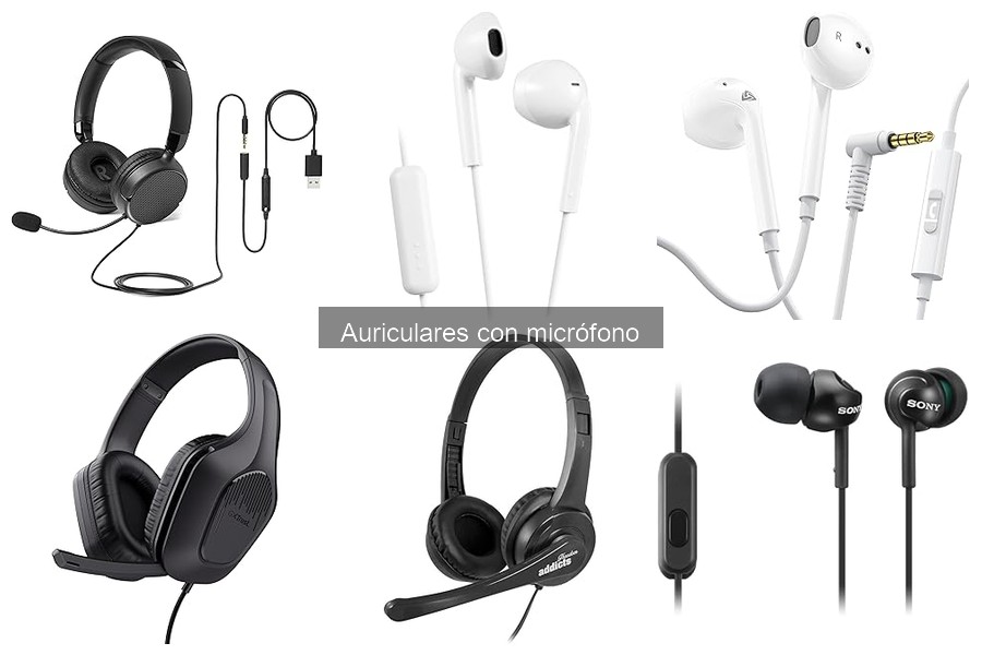 Auriculares con micrófono: ¿Qué son y para qué se usan?