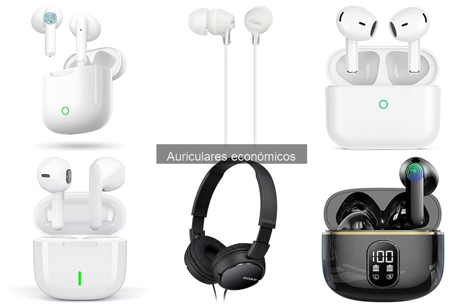¿Auriculares económicos son cómodos para largas jornadas de trabajo?