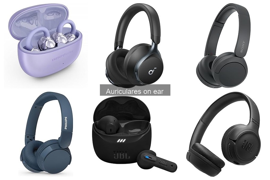 Auriculares on ear: características y perfil de usuario ideal