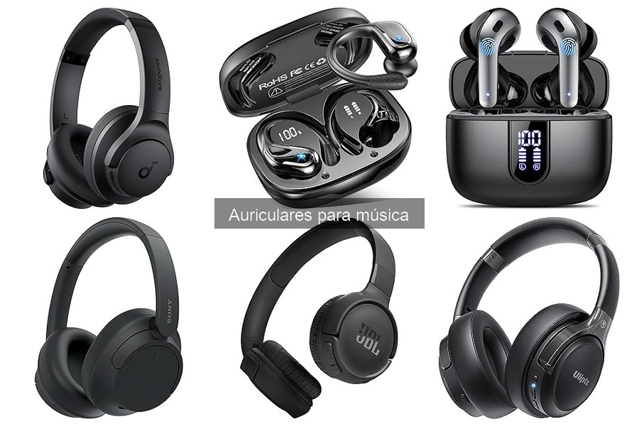 Auriculares para música ideales para hacer ejercicio