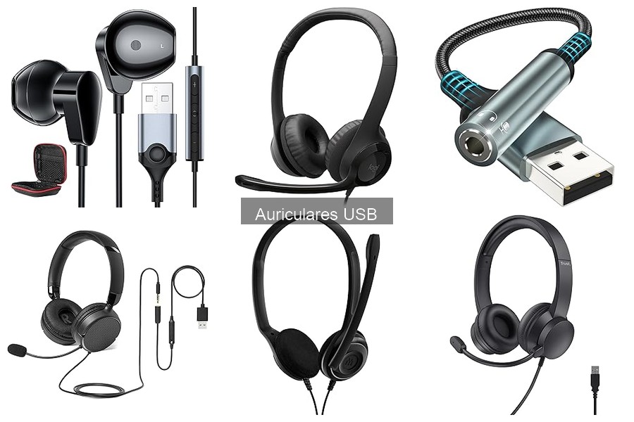 Auriculares USB con la Mejor Calidad de Sonido para Profesionales